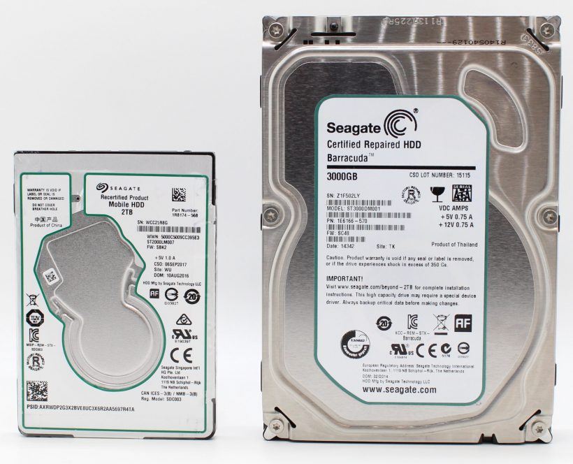 Seagate Repaired and Recertified